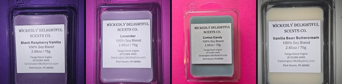 Wickedly Delightful Scents product range